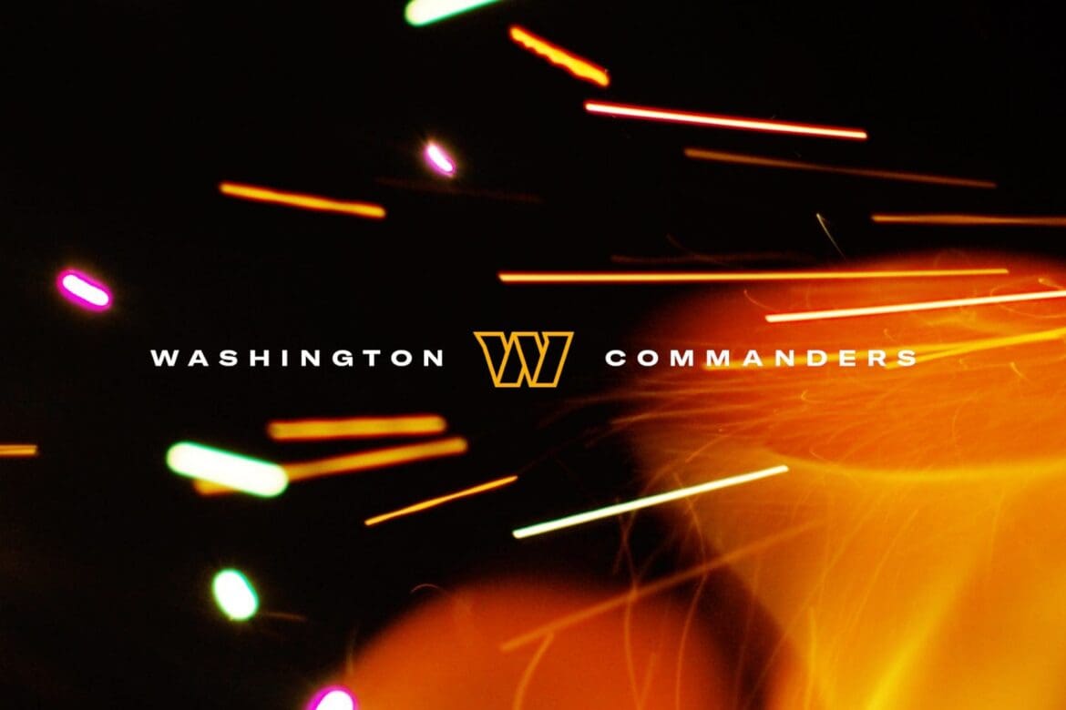 Washington Commanders: New Season Trailer - New Brand Logo With Sparks