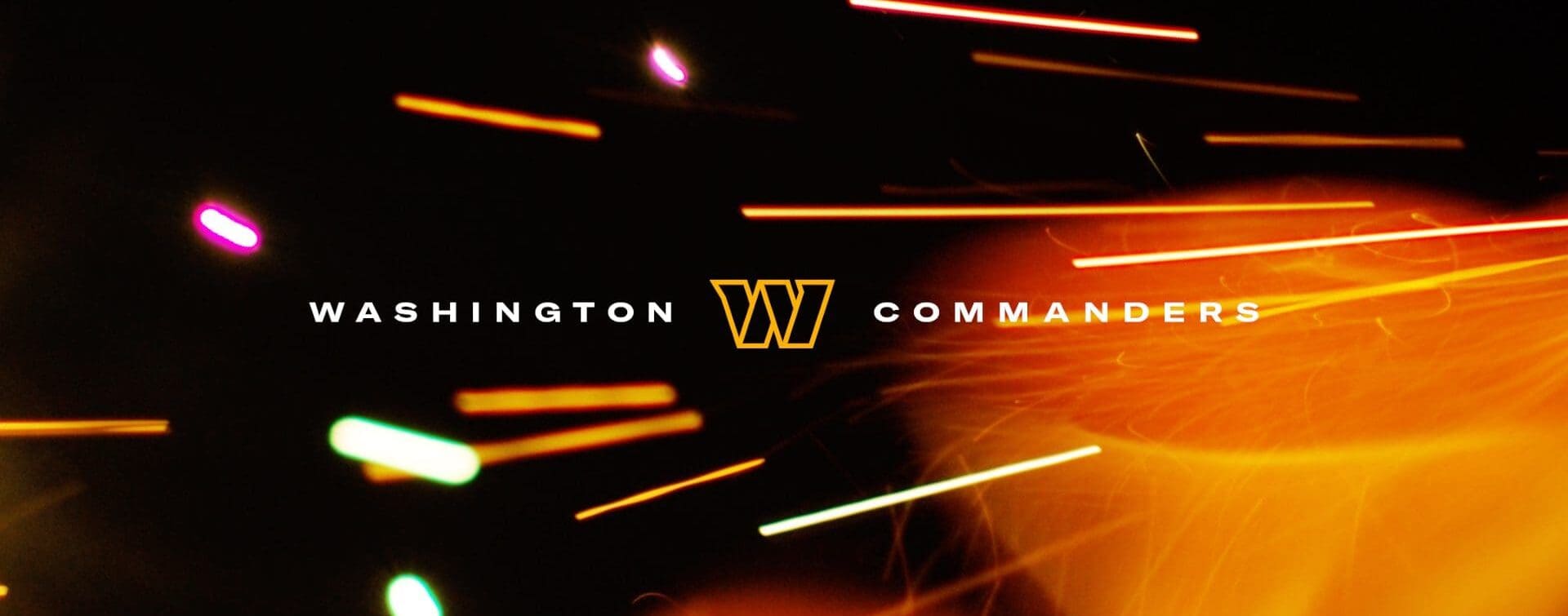 Washington Commanders: New Season Trailer - New Brand Logo With Sparks