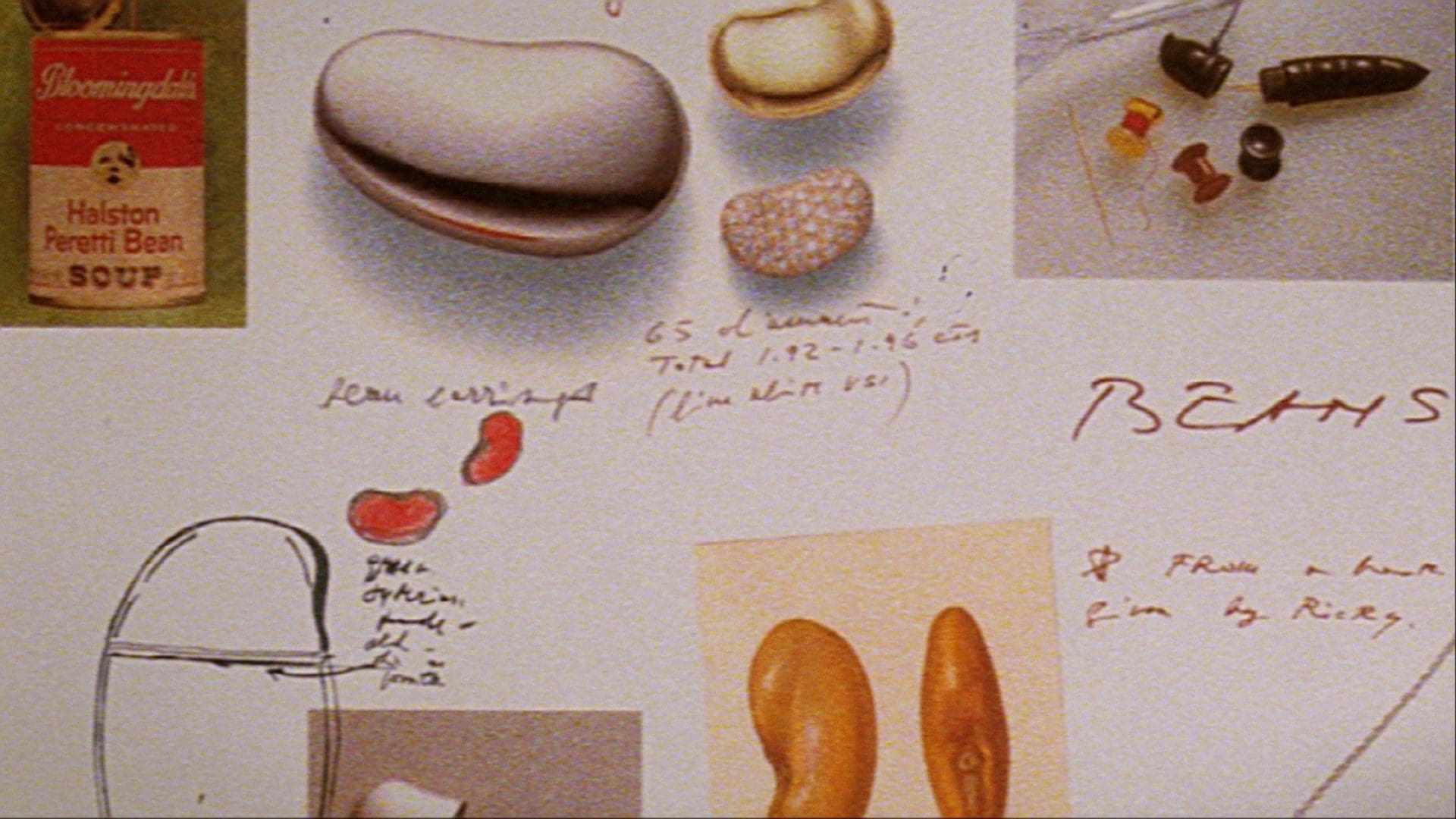 RIOT, NYC Creative Agency: Collage featuring the design process of Elsa Peretti for Tiffany & Co., with sketches, notes, and various bean-shaped prototypes reflecting the creative development of her iconic jewelry pieces. Collage featuring the design process of Elsa Peretti for Tiffany & Co., with sketches, notes, and various bean-shaped prototypes reflecting the creative development of her iconic jewelry pieces.