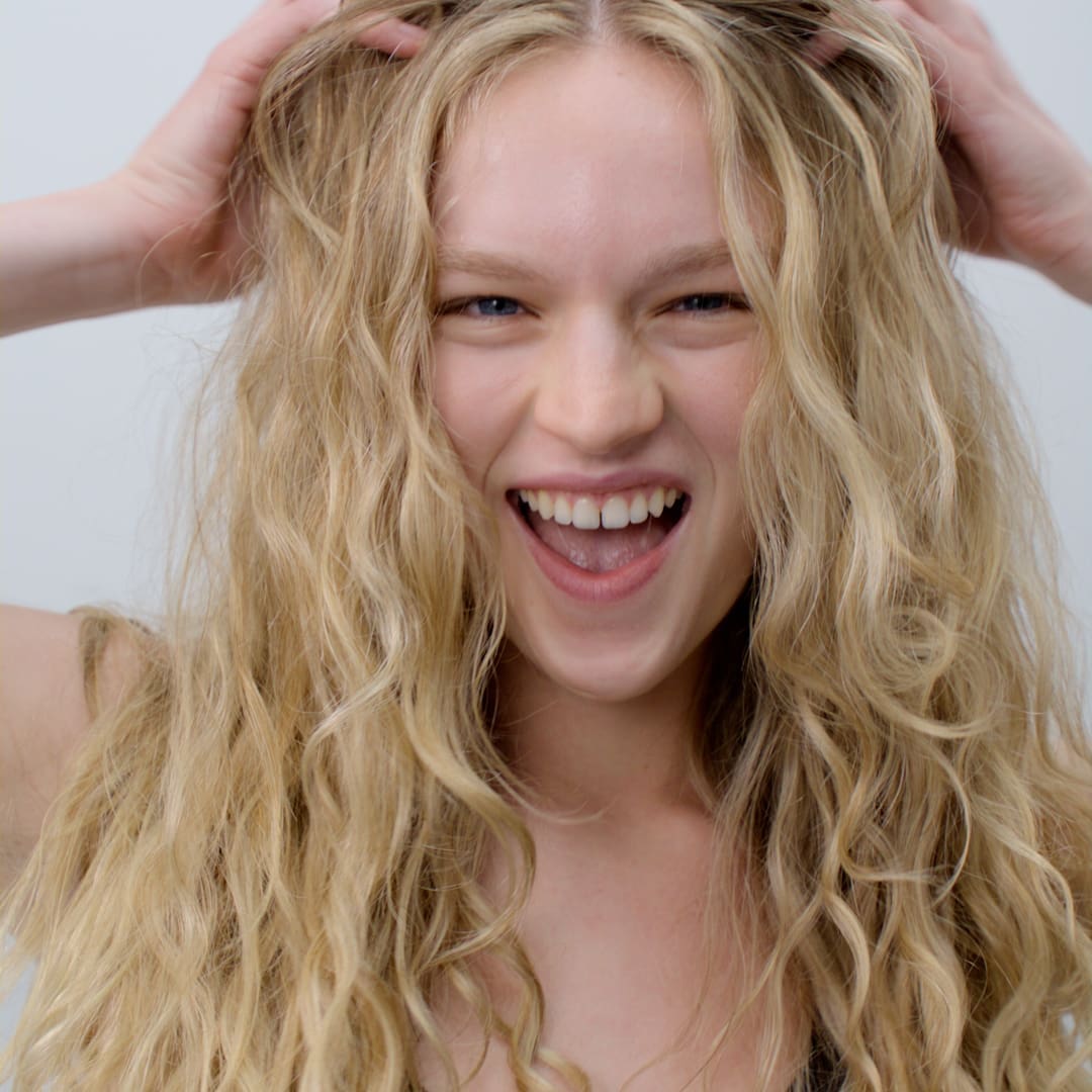 RIOT, NYC Creative Agency: Model screen grab from the John Frieda campaign. Model screen grab from the John Frieda campaign.