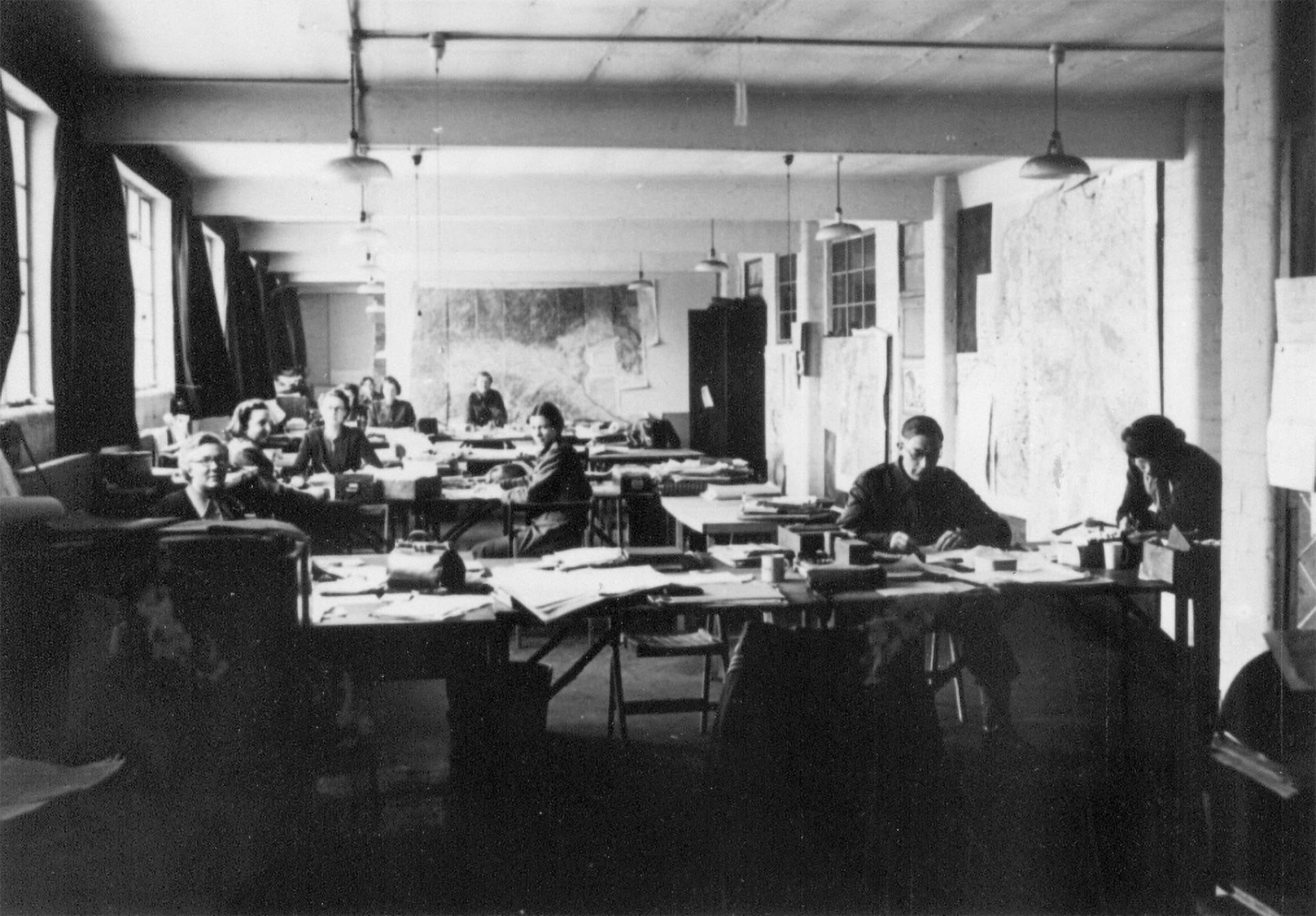 RIOT, NYC Creative Agency: The Legacy of Alan Turing: SIXTA team working at Bletchley Park during World War II The Legacy of Alan Turing: SIXTA team working at Bletchley Park during World War II