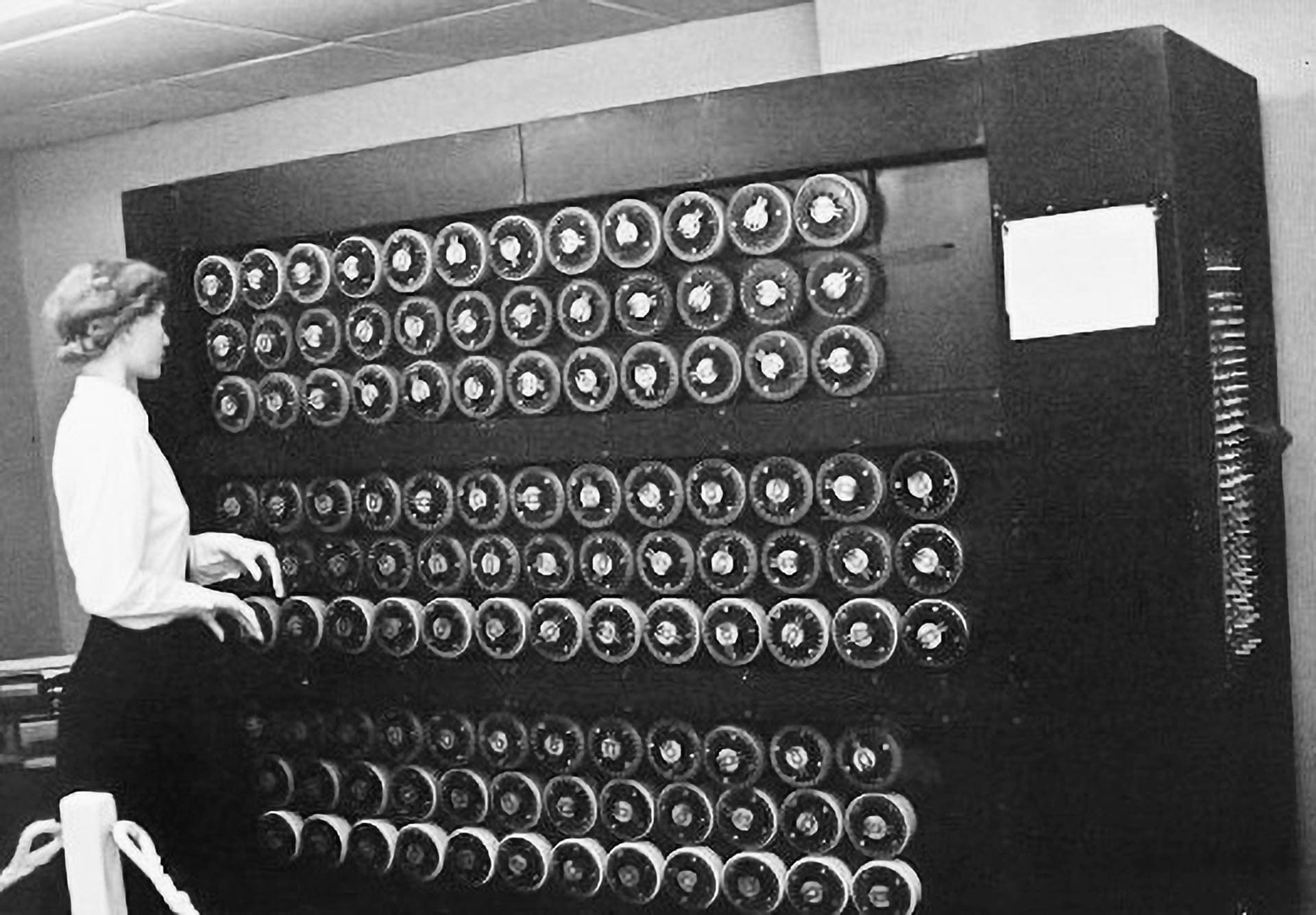 RIOT, NYC Creative Agency: The Legacy of Alan Turing: Turing’s Bombe machine at Bletchley Park during World War II The Legacy of Alan Turing: Turing’s Bombe machine at Bletchley Park during World War II